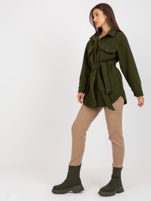 Płaszcz EM-PL-2939.85 khaki Płaszcz EM-PL-2939.85 khaki