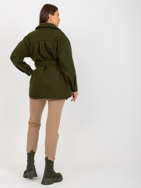 Płaszcz EM-PL-2939.85 khaki Płaszcz EM-PL-2939.85 khaki