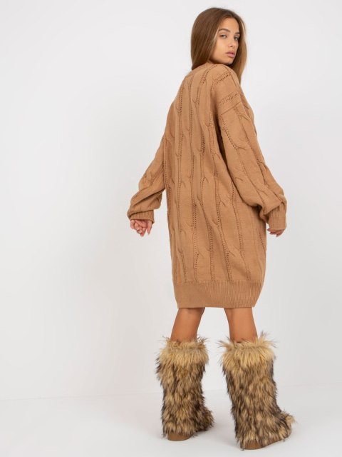 Sweter LC-SW-0297.35P camelowy Sweter LC-SW-0297.35P camelowy