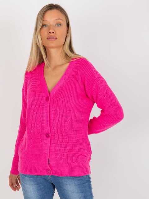 Sweter LC-SW-0321.06X fluo różowy Sweter LC-SW-0321.06X fluo różowy