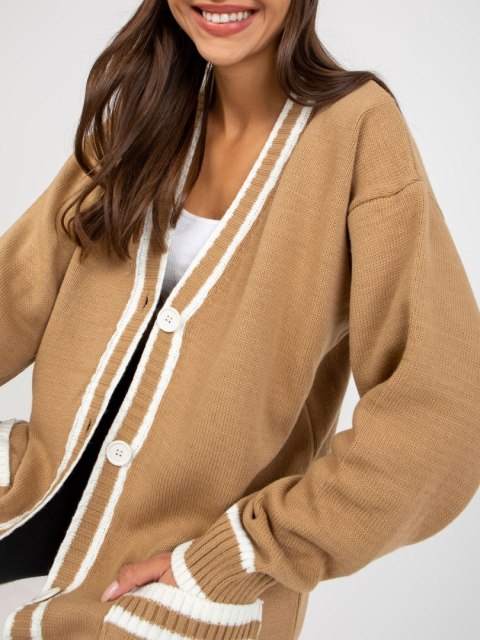 Sweter LC-SW-0333.06X ciemny bezowy Sweter LC-SW-0333.06X ciemny bezowy