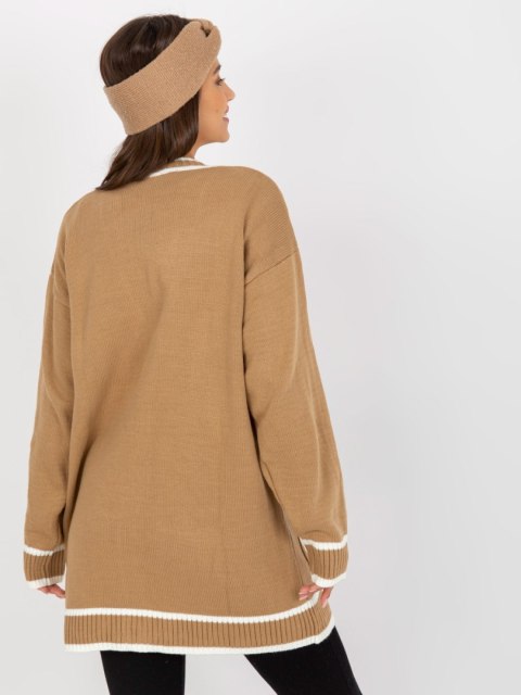 Sweter LC-SW-0333.06X ciemny bezowy Sweter LC-SW-0333.06X ciemny bezowy