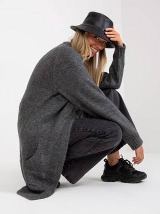 Sweter LC-SW-0344.27P ciemny szary