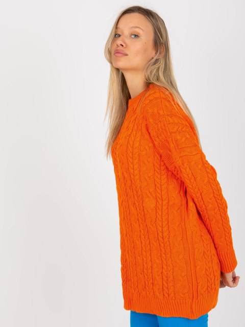Sweter LC-SW-8010.22P pomarańczowy