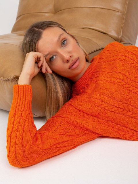 Sweter LC-SW-8010.22P pomarańczowy