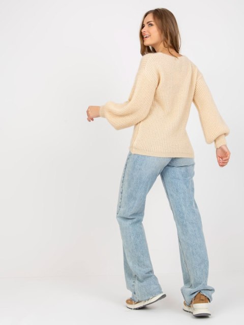 Sweter TW-SW-BI-9029.84 beżowy Sweter TW-SW-BI-9029.84 beżowy