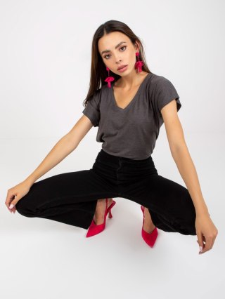 T-shirt B-014.86 ciemny szary XL