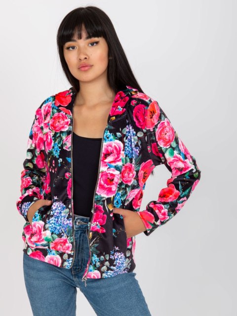Bluza RV-BL-8118.89 czarno-różowy S/M Bluza RV-BL-8118.89 czarno-różowy S/M