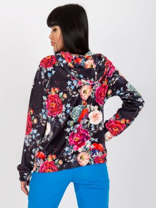Bluza RV-BL-8143.83P czarno-czerwony S/M