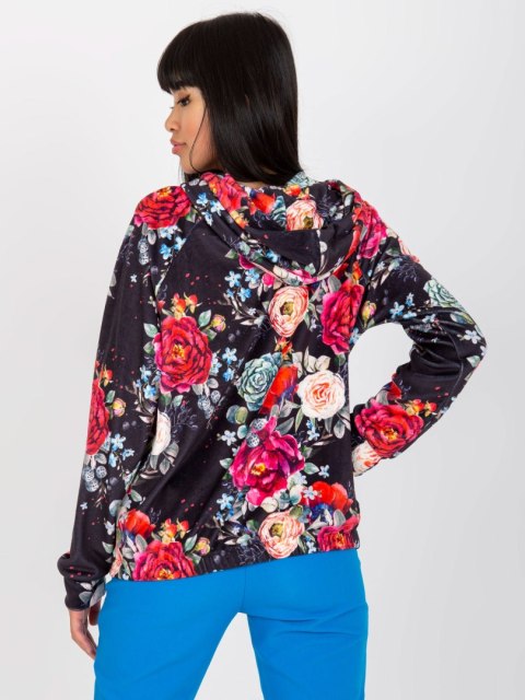 Bluza RV-BL-8143.83P czarno-czerwony S/M