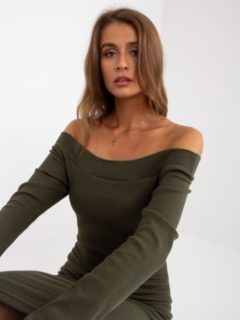 Sukienka EM-SK-674.26P khaki