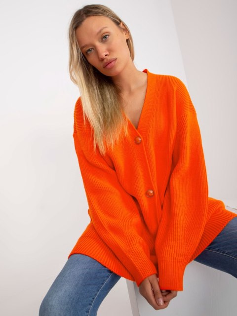 Sweter LC-SW-0267.06X pomarańczowy Sweter LC-SW-0267.06X pomarańczowy