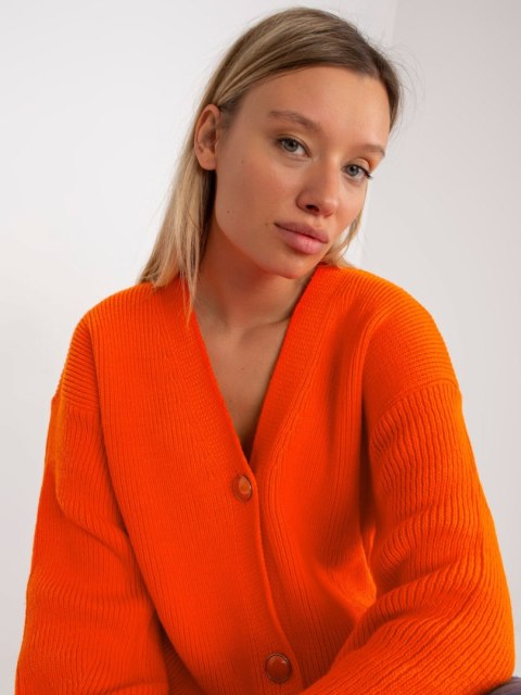 Sweter LC-SW-0267.06X pomarańczowy Sweter LC-SW-0267.06X pomarańczowy