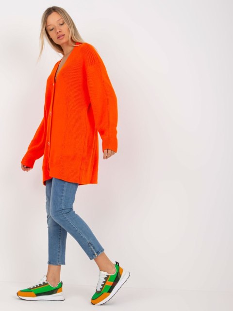 Sweter LC-SW-0267.06X pomarańczowy Sweter LC-SW-0267.06X pomarańczowy