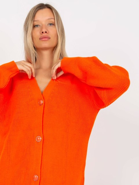Sweter LC-SW-0267.06X pomarańczowy Sweter LC-SW-0267.06X pomarańczowy