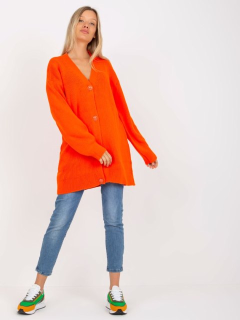 Sweter LC-SW-0267.06X pomarańczowy Sweter LC-SW-0267.06X pomarańczowy