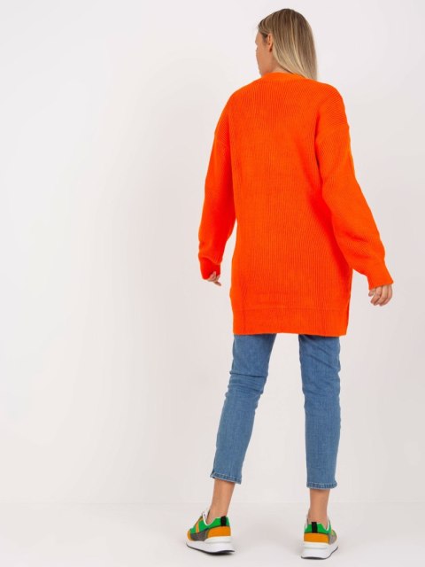 Sweter LC-SW-0267.06X pomarańczowy Sweter LC-SW-0267.06X pomarańczowy