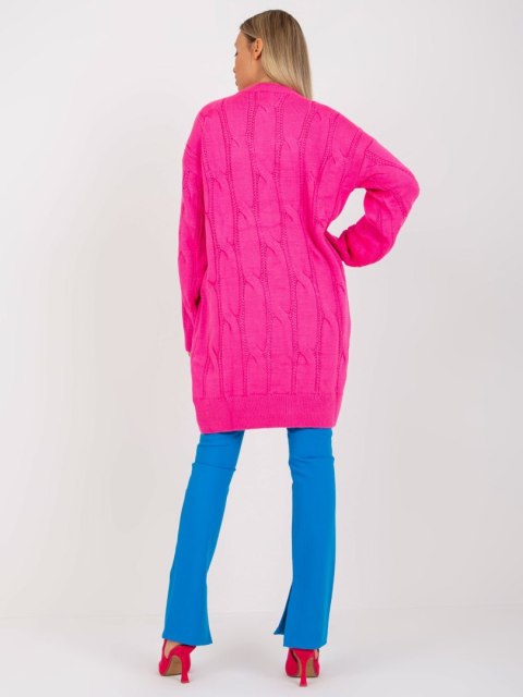 Sweter LC-SW-0297.35P fluo różowy Sweter LC-SW-0297.35P fluo różowy