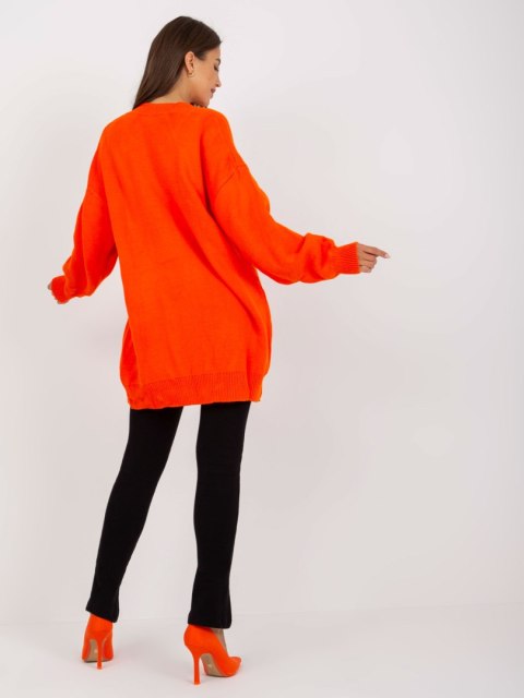 Sweter LC-SW-0341.38P pomarańczowy Sweter LC-SW-0341.38P pomarańczowy