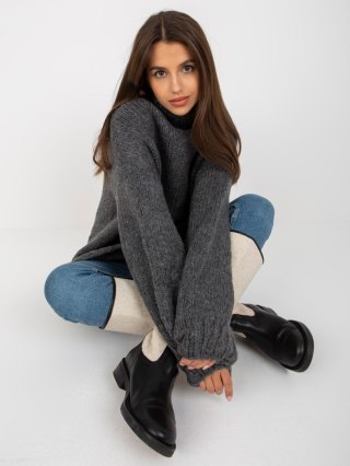 Sweter LC-SW-3018.97P ciemny szary