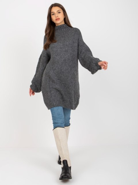 Sweter LC-SW-3018.97P ciemny szary Sweter LC-SW-3018.97P ciemny szary