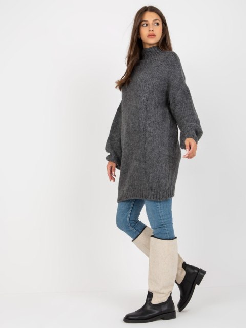 Sweter LC-SW-3018.97P ciemny szary Sweter LC-SW-3018.97P ciemny szary