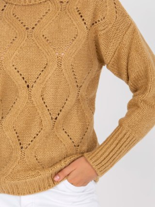 Sweter LC-SW-3019.05P camelowy