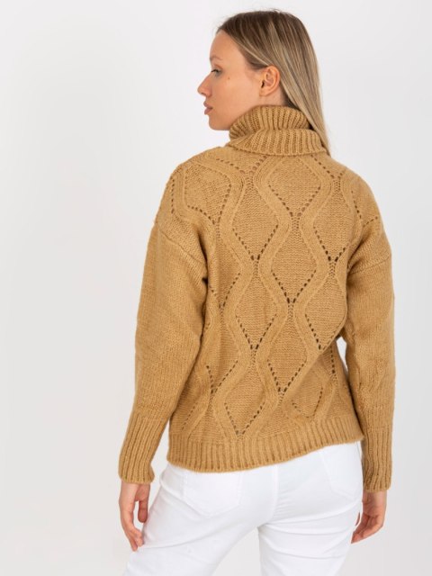 Sweter LC-SW-3019.05P camelowy
