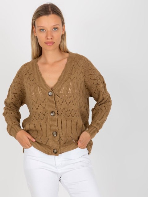 Sweter LC-SW-8022.04P ciemny bezowy Sweter LC-SW-8022.04P ciemny bezowy