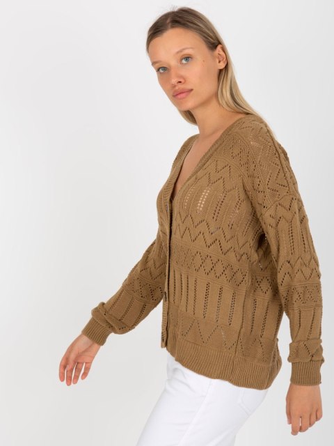 Sweter LC-SW-8022.04P ciemny bezowy Sweter LC-SW-8022.04P ciemny bezowy