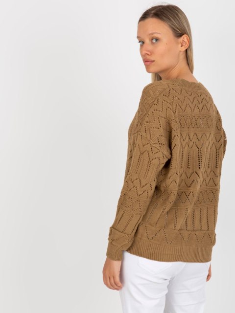 Sweter LC-SW-8022.04P ciemny bezowy Sweter LC-SW-8022.04P ciemny bezowy