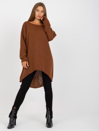 Sweter TW-SW-BI-1222.13X brązowy