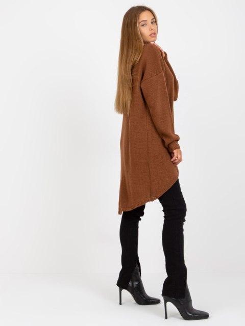Sweter TW-SW-BI-1222.13X brązowy Sweter TW-SW-BI-1222.13X brązowy