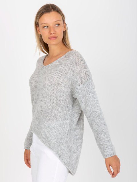 Sweter TW-SW-BI-3002.98 szary Sweter TW-SW-BI-3002.98 szary