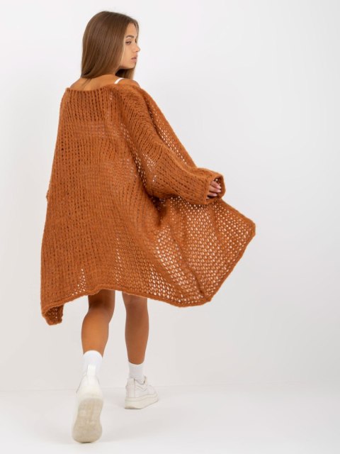 Sweter TW-SW-BI-M2202.29X brązowy Sweter TW-SW-BI-M2202.29X brązowy