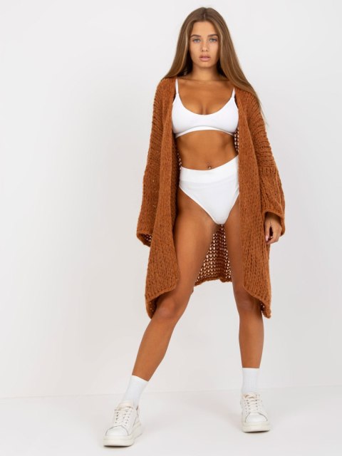 Sweter TW-SW-BI-M2202.29X brązowy Sweter TW-SW-BI-M2202.29X brązowy