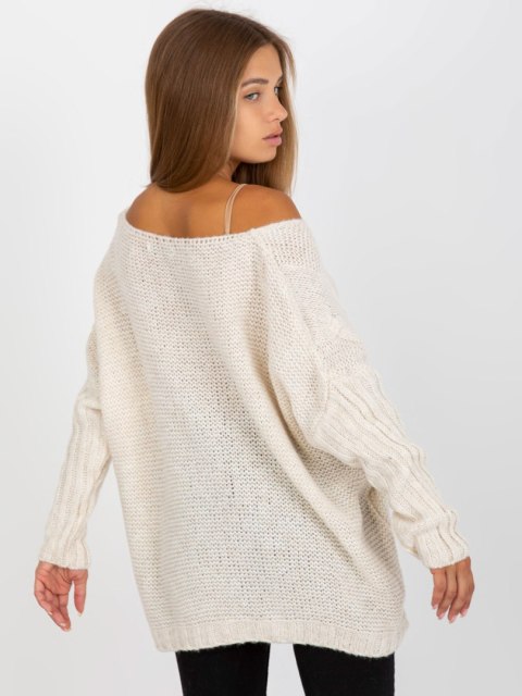 Sweter TW-SW-BI-M903.33X ecru Sweter TW-SW-BI-M903.33X ecru