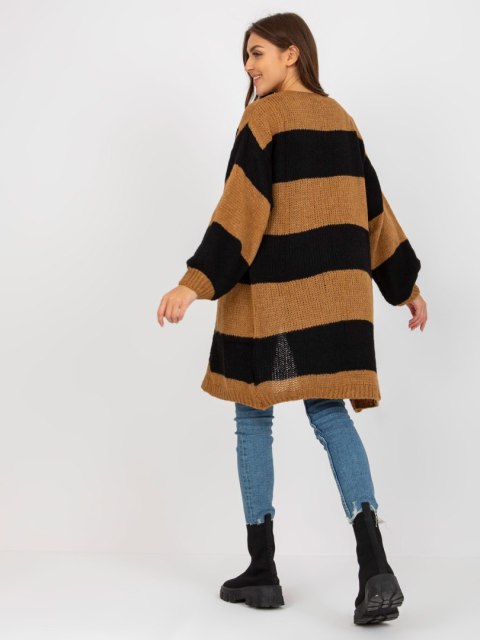 Kardigan TW-SW-BI-M3022.29X camelowy Kardigan TW-SW-BI-M3022.29X camelowy