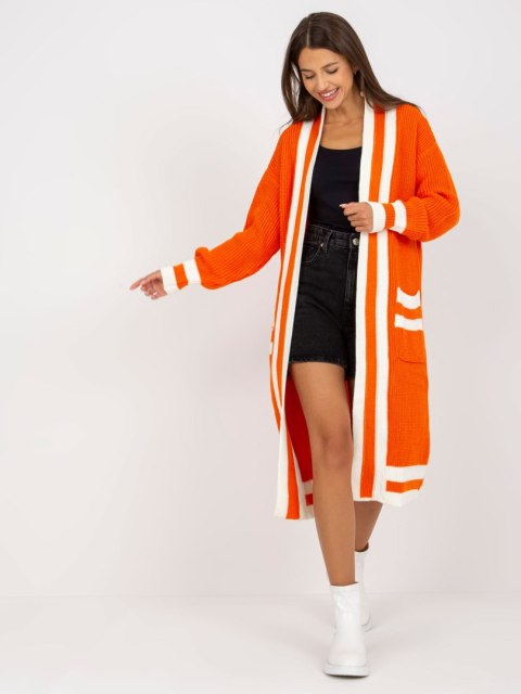Sweter LC-SW-0291.06X pomarańczowy Sweter LC-SW-0291.06X pomarańczowy
