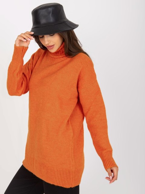 Sweter LC-SW-0331.89P ciemny pomarańczowy Sweter LC-SW-0331.89P ciemny pomarańczowy
