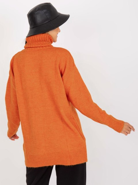Sweter LC-SW-0331.89P ciemny pomarańczowy Sweter LC-SW-0331.89P ciemny pomarańczowy
