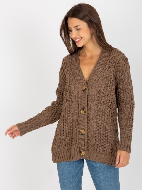 Sweter LC-SW-8001.14P brązowy
