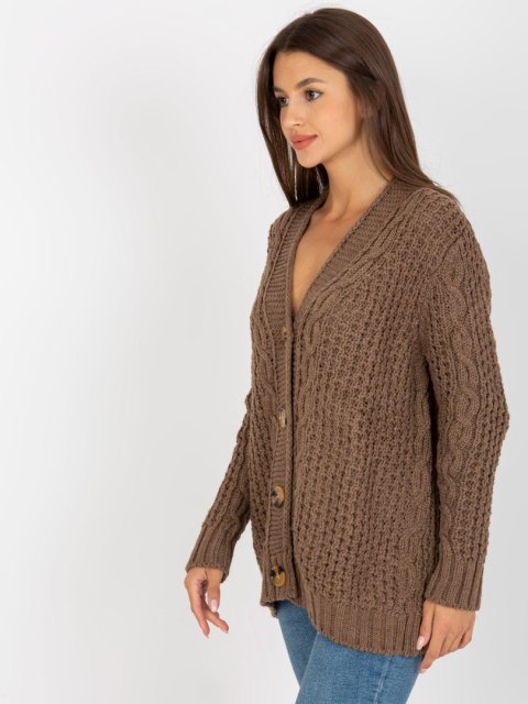Sweter LC-SW-8001.14P brązowy
