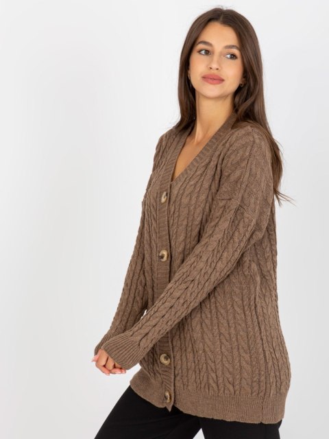 Sweter LC-SW-8008.80P brązowy Sweter LC-SW-8008.80P brązowy