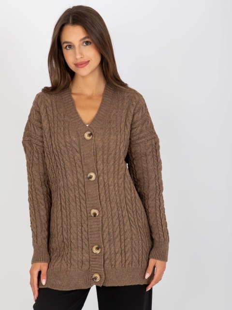 Sweter LC-SW-8008.80P brązowy Sweter LC-SW-8008.80P brązowy