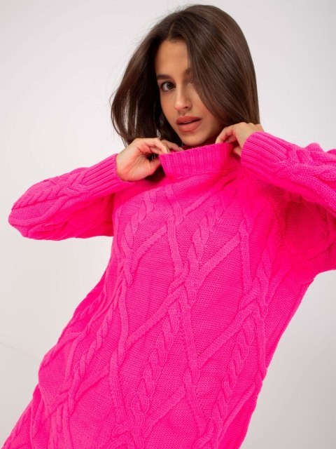 Sweter LC-SW-8012.88P fluo różowy Sweter LC-SW-8012.88P fluo różowy