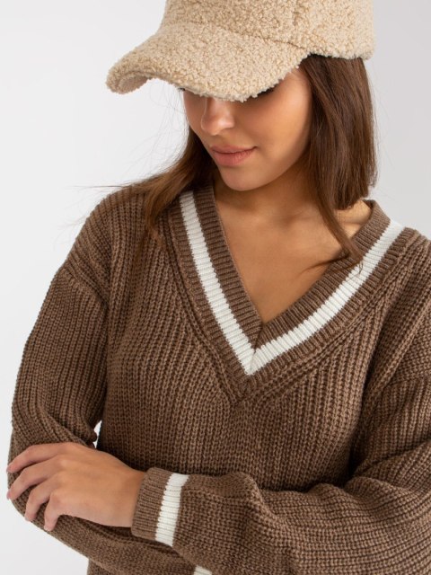 Sweter LC-SW-8023.55P brązowy Sweter LC-SW-8023.55P brązowy