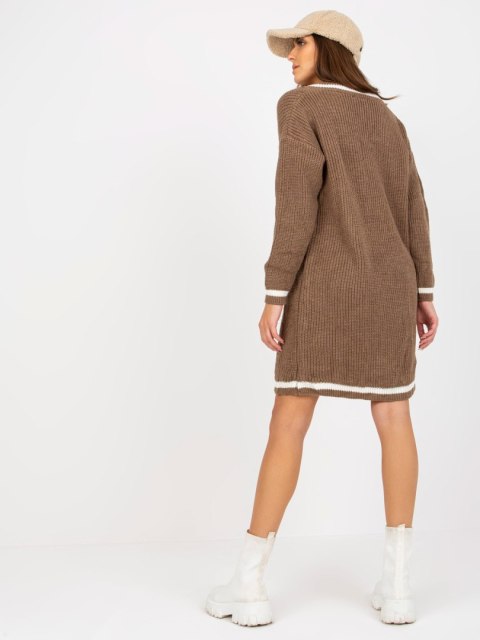 Sweter LC-SW-8023.55P brązowy Sweter LC-SW-8023.55P brązowy