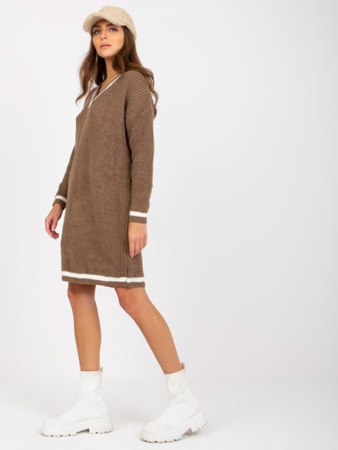 Sweter LC-SW-8023.55P brązowy Sweter LC-SW-8023.55P brązowy