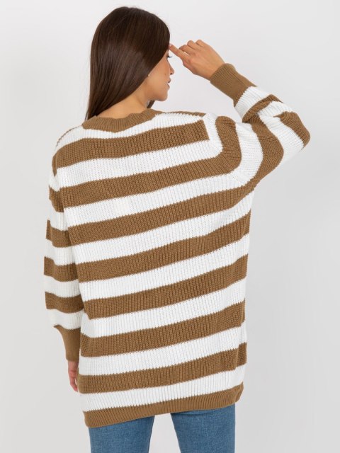 Sweter LC-SW-8030.29P biało-beżowy Sweter LC-SW-8030.29P biało-beżowy